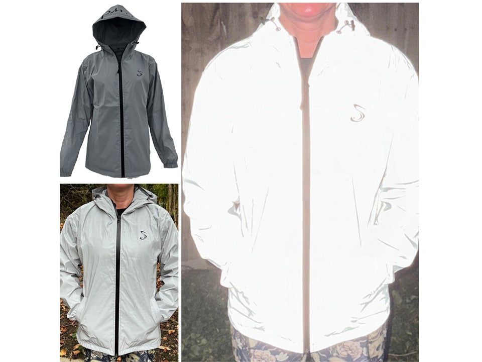 Stay Visible and Protected with Our Hooded Reflective Jacket