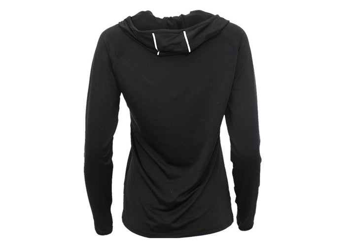 Black Cowl Neck Sweatshirt