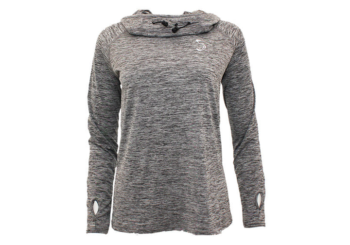 Grey Cowl Neck Sweatshirt