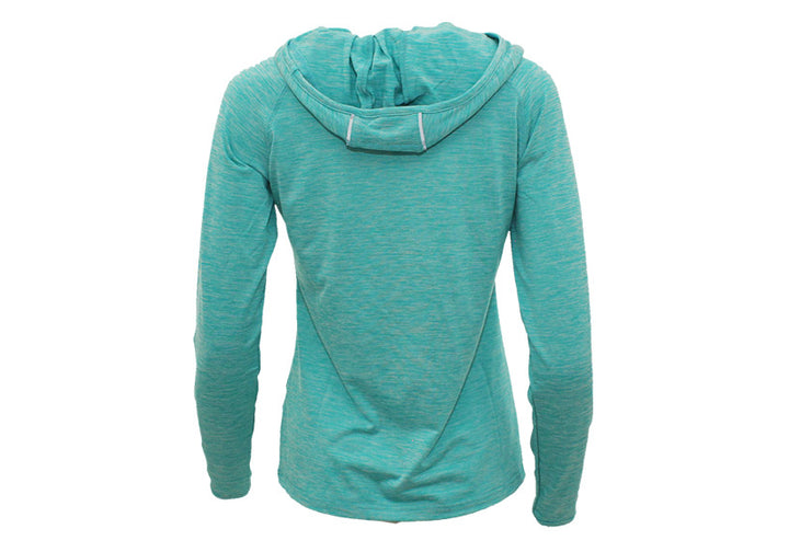 Ocean Blue Cowl Neck Sweatshirt