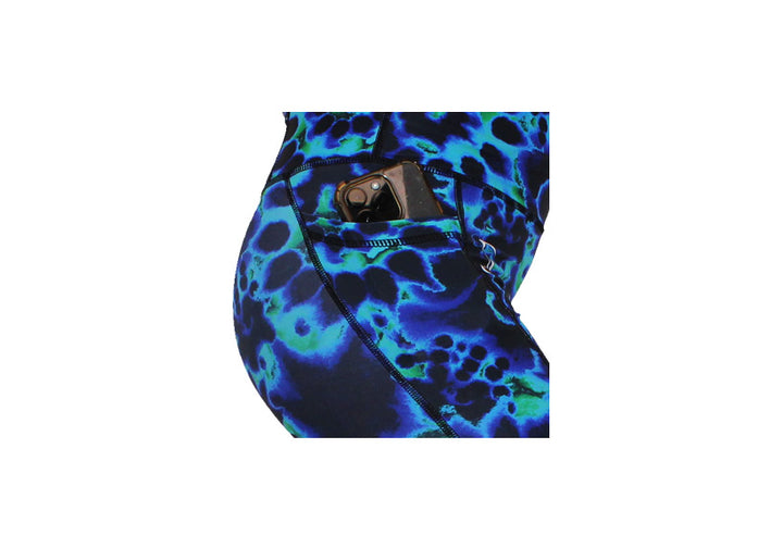 Capri Abyss Leggings with pockets