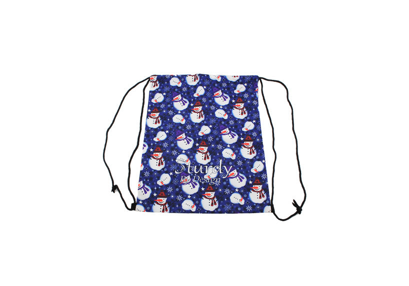 Arctic Cheer Drawstring Bag