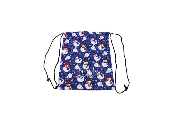 Arctic Cheer Drawstring Bag