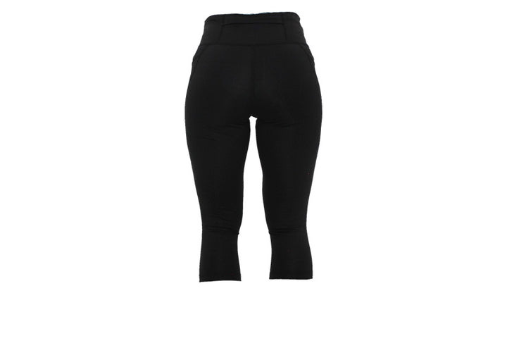 Capri Black Essentials Leggings with Thigh Pockets