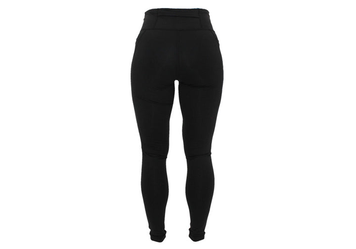 Black Essentials Leggings with Thigh Pockets