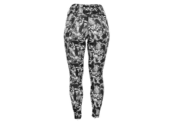 Winter Black Ice Leggings with Pockets