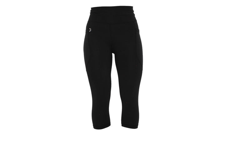 PRE ORDER Capri Black Premium Leggings with Pockets