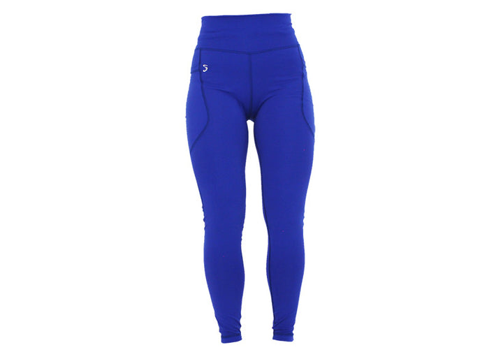 PRE ORDER Cobalt Blue Premium Sports Leggings with Pockets