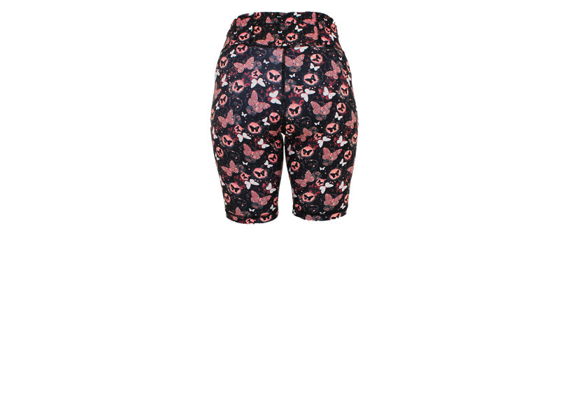 Coral Cutie Long Shorts with pockets