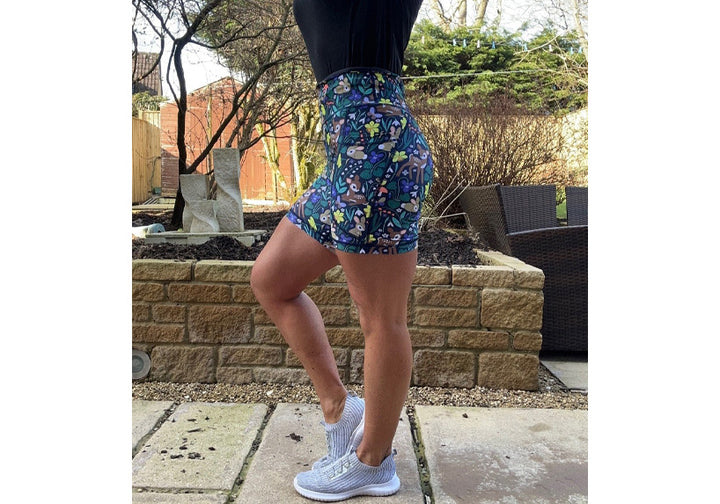 PRE ORDER Fawn and Flora Mid Shorts with pockets