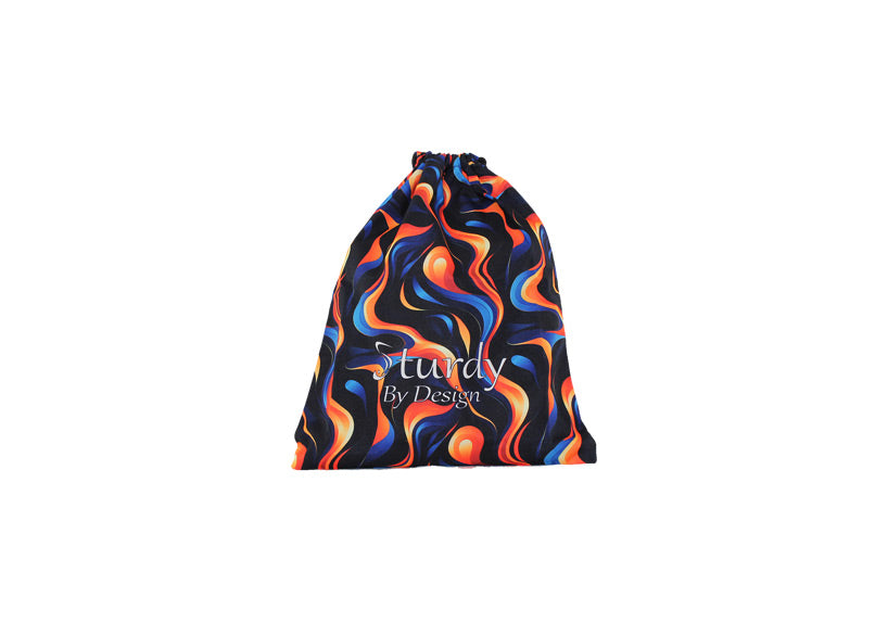 PRE ORDER Fire and Ice Drawstring Bag