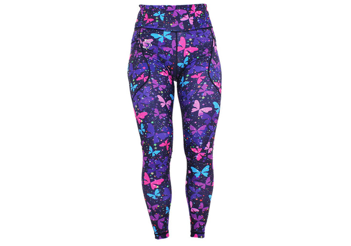 Winter Flutterby Leggings with Pockets