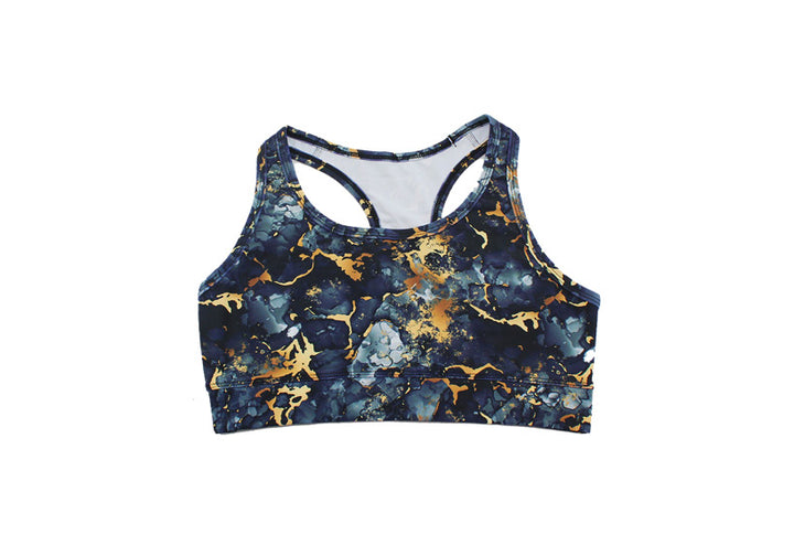 Gold Rush Sports Bra