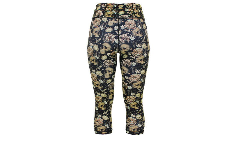 Capri Gothic Garden leggings with pockets