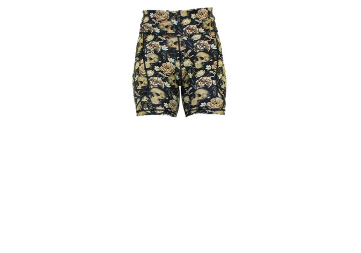 Gothic Garden Mid Shorts with pockets