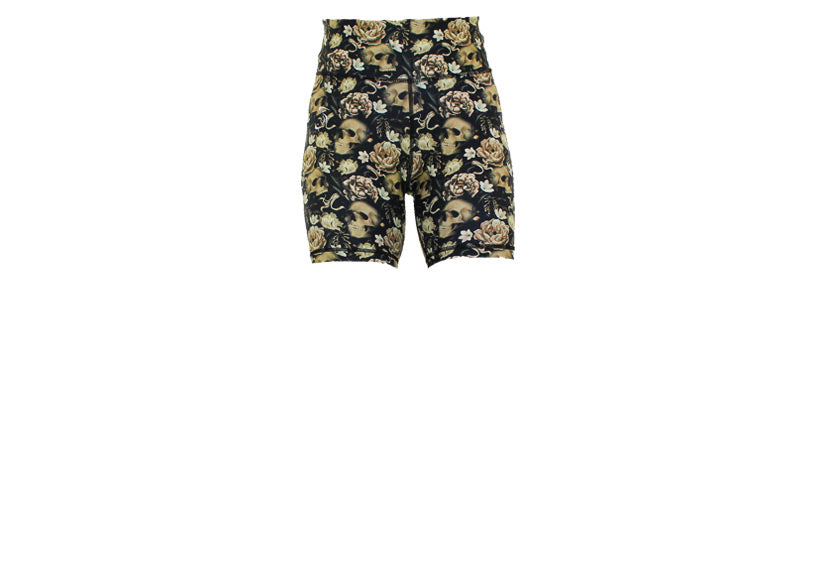 Gothic Garden Mid Shorts with pockets