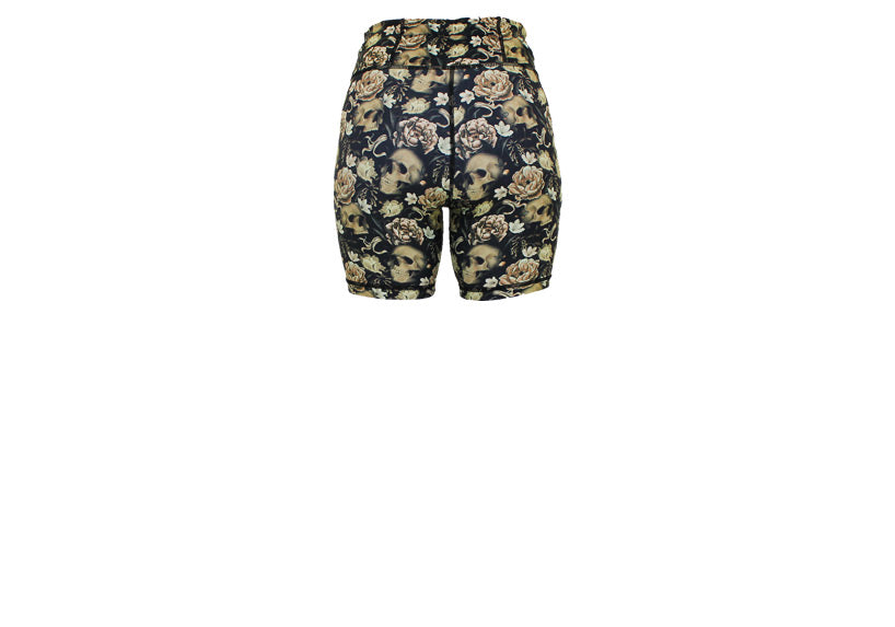 Gothic Garden Mid Shorts with pockets