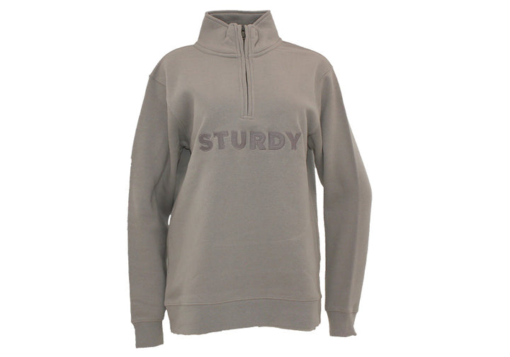 Quarter Zip Premium Grey Mist Sweatshirt