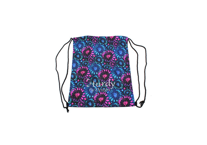 Helix Burst Drawstring Bag