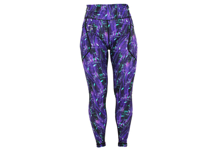 Indigo Whispers leggings with pockets