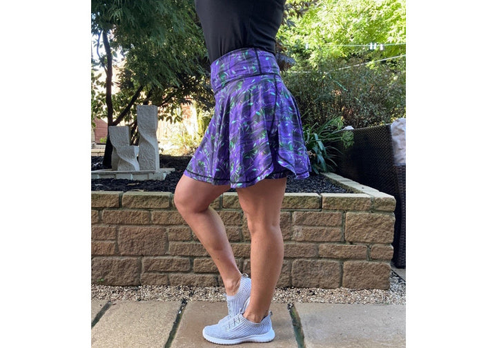 Indigo Whispers Skort