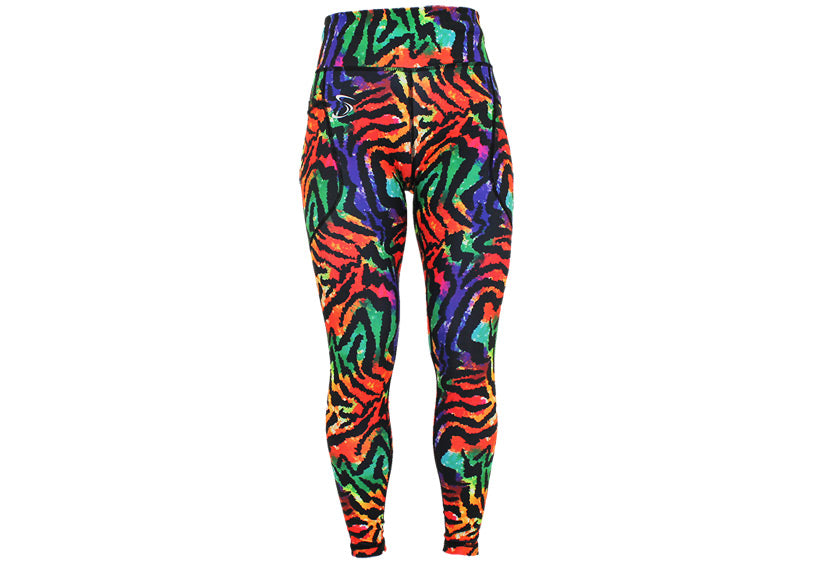 Winter Jungle Fever Leggings with Pockets