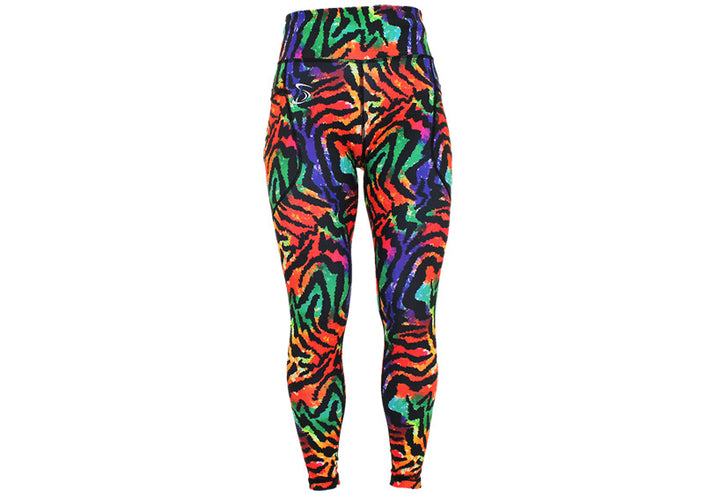 Winter Jungle Fever Leggings with Pockets