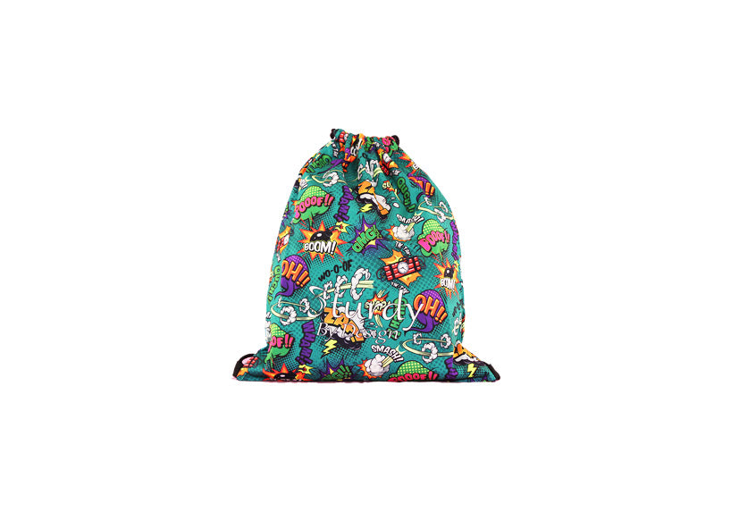 Kaboom Drawstring Bag