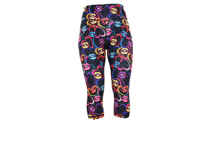 Capri Lip Sync Leggings with pockets