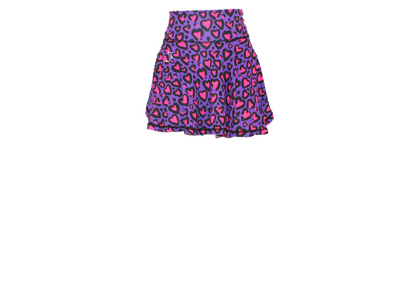 Love Leopard Pink Skort