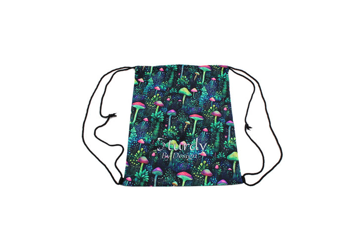 Mushroom Magic Drawstring Bag