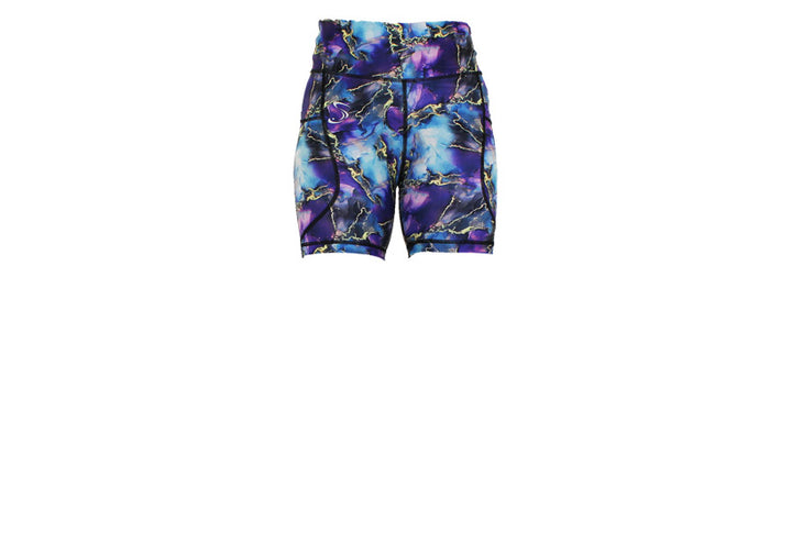 Mystical Marble Mid Shorts with pockets