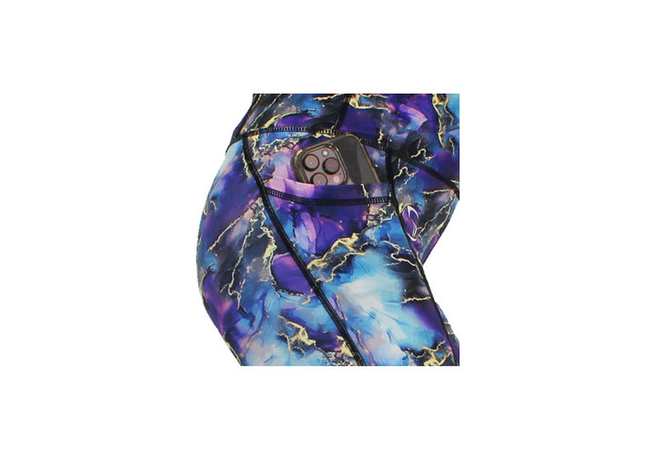 Mystical Marble leggings with pockets