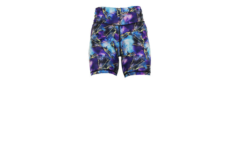 Mystical Marble Mid Shorts with pockets