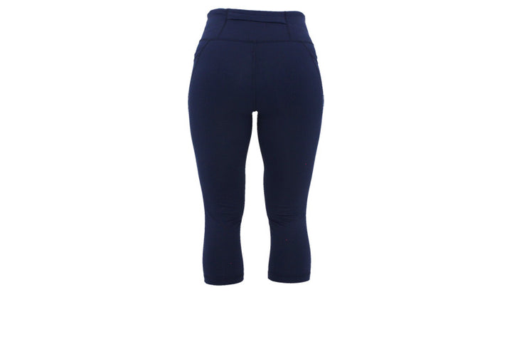 Capri Navy Essentials Leggings with Thigh Pockets