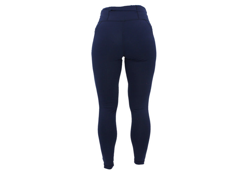 Navy Essentials Leggings with Thigh Pockets