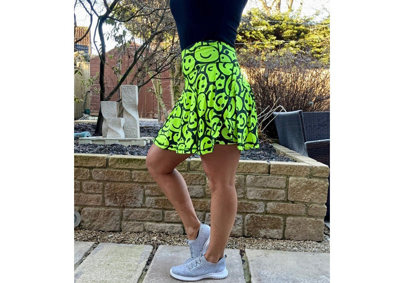 Neon Smiles Skort