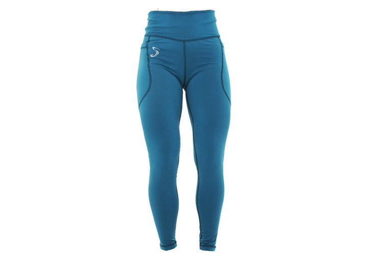 Winter Teal Essentials Leggings with Pockets