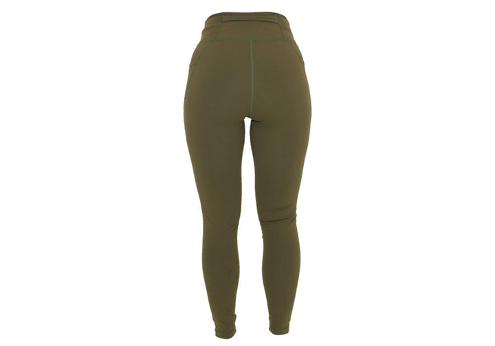 PRE ORDER Olive Premium Sports Leggings with Pockets