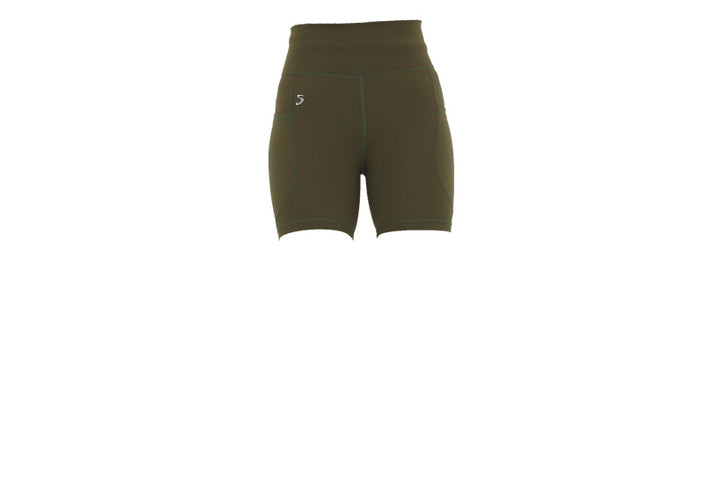 PRE ORDER Olive Premium Mid Shorts with Pockets