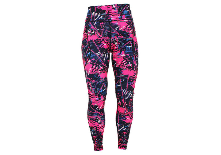 Winter Pink Punk Leggings with Pockets