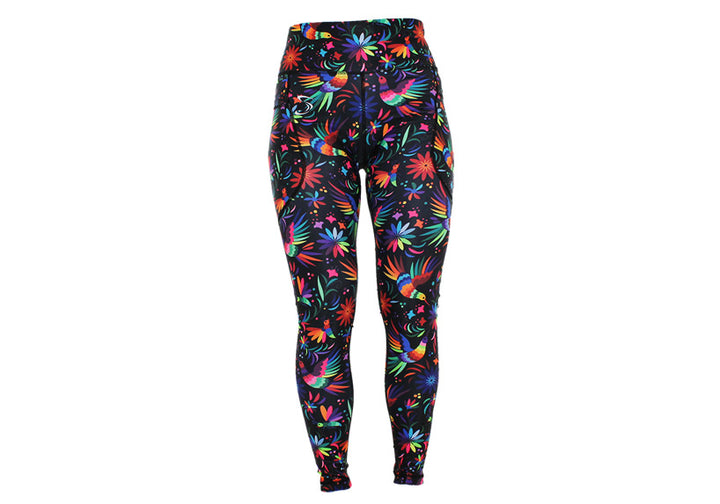 Rainbow Rainforest leggings with pockets