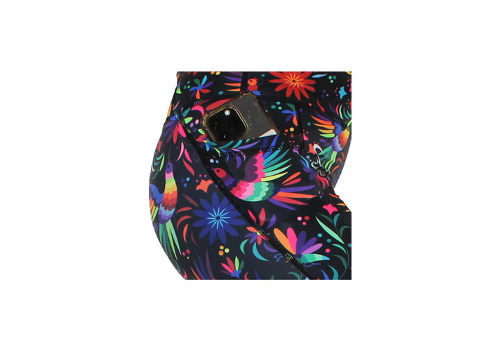 Capri Rainbow Rainforest Leggings with pockets