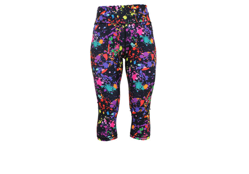 Capri Splash Attack leggings with pockets