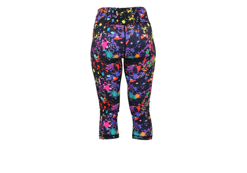 Capri Splash Attack leggings with pockets