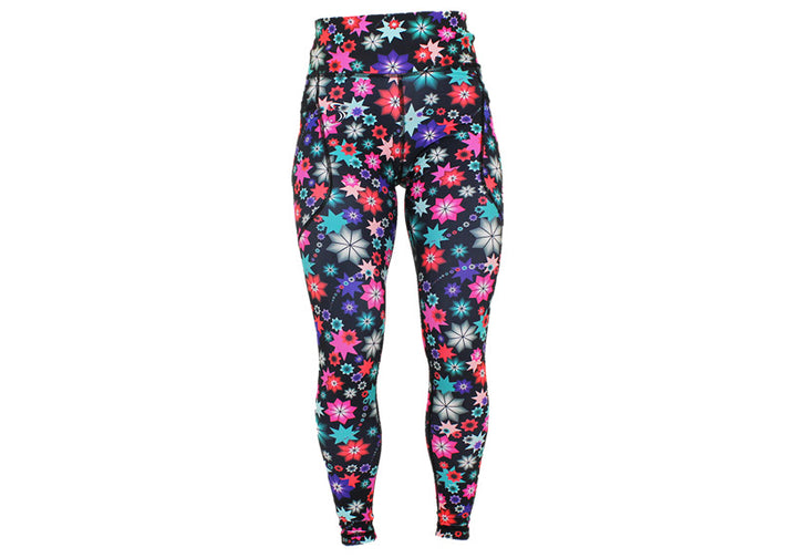 Winter Starflower Leggings with Pockets