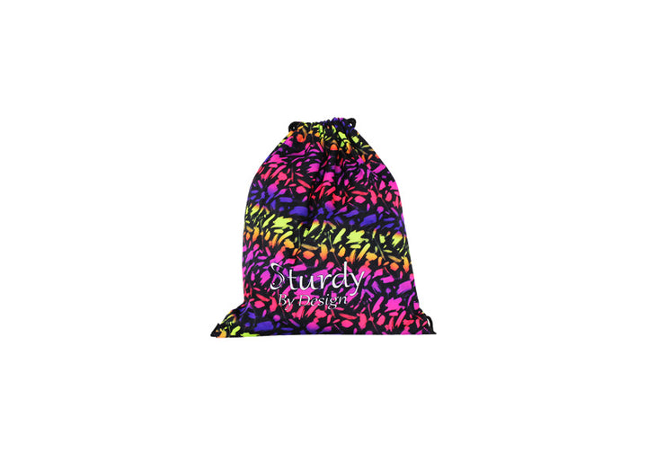 Sunset Strokes Drawstring Bag