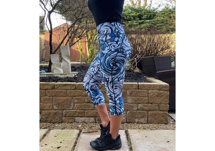 Capri Swirlpool Leggings with pockets