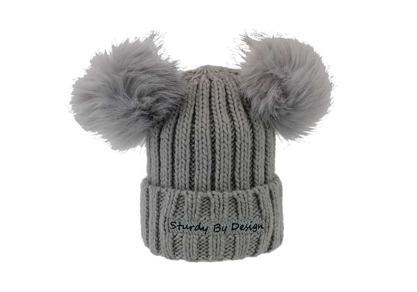 Double Pom Pom Beanie