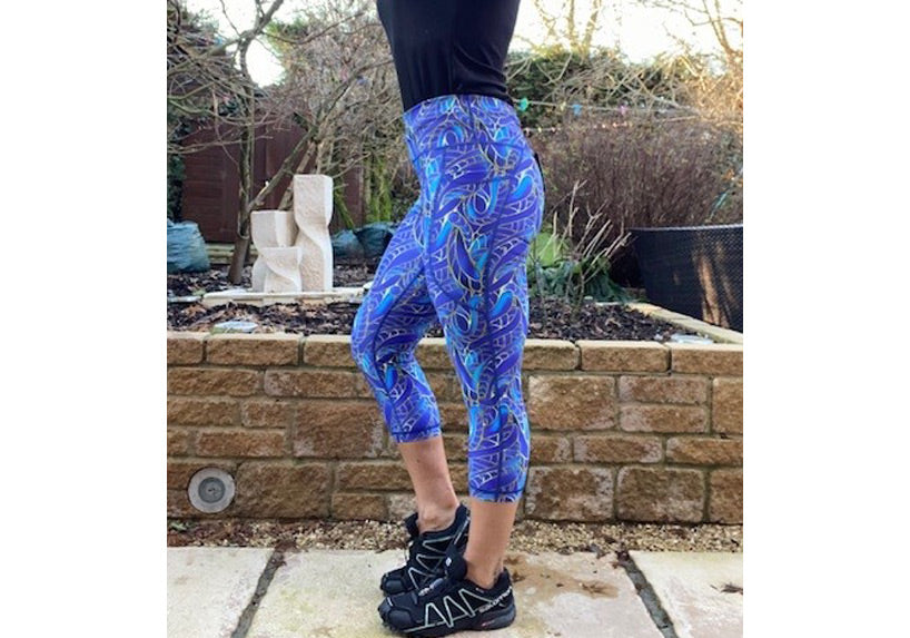 Capri Atlantis leggings with pockets